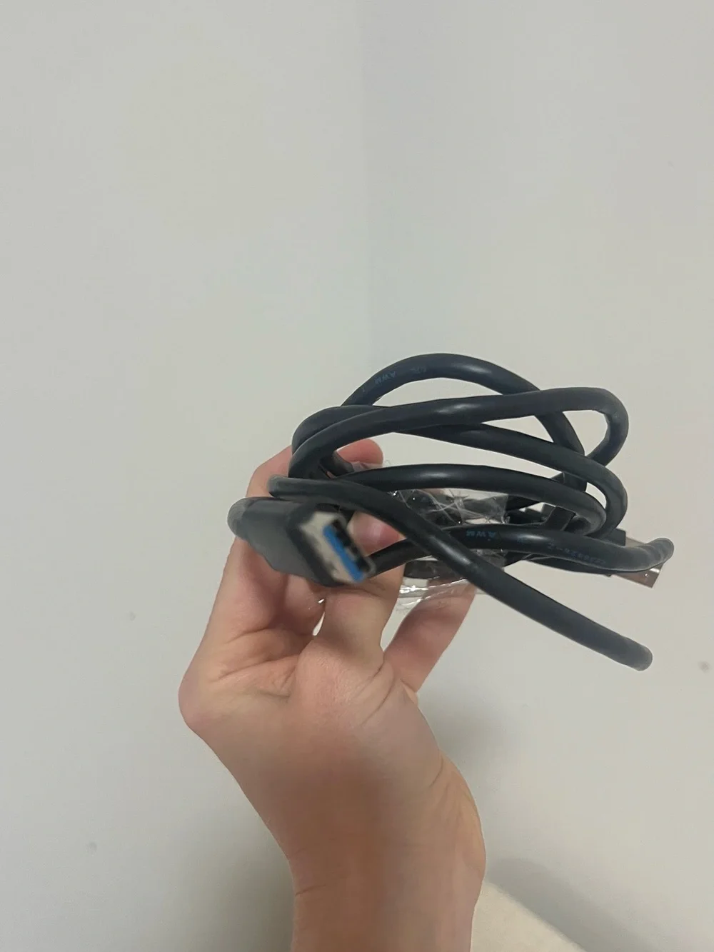 USB 3.0 A to B Cable - 6ft Black Printer/Monitor Cable - Picture 4 of 7